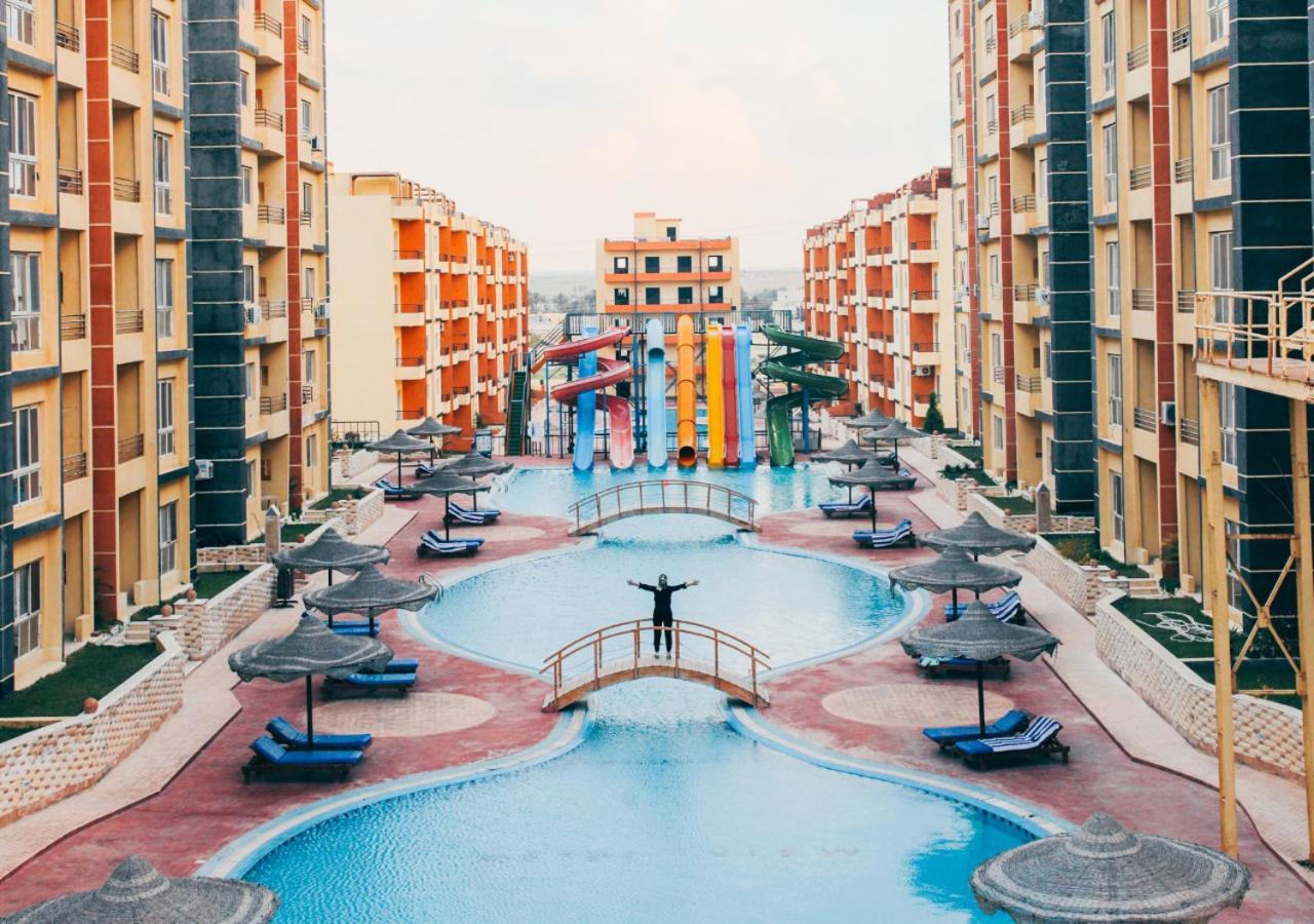 阿莱曼 Retal View North Coast Aqua Park酒店 外观 照片